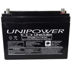 BATERIA SELADA 12V 28ah UNIPOWER VRLA AGM BATERIA SELADA 12V 28ah UNIPOWER VRLA AGM