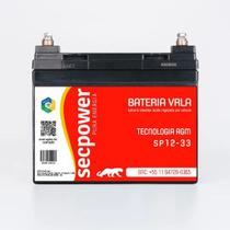 Bateria selada 12v 40ah secpower vrla agm