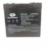 Bateria selada 12v 55a gt12-55 getpower