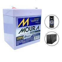 Bateria Selada 12v 5ah Hr 1221w F2 Nobreak Alarme