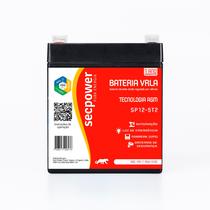Bateria selada 12v 5ah secpower vrla agm