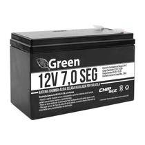 Bateria Selada 12v 7 Ah Alarme Sistema De Segurança Original - GREEN