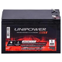 Bateria selada 12v 7a up1270e unipower