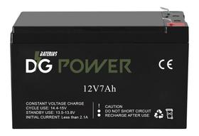 Bateria Selada 12v 7ah Dg Power Alarme Cerca Nobreak - Intelbras