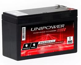 Bateria Selada 12V 7Ah para Central de Alarme e Nobreak - UP1270SEG
