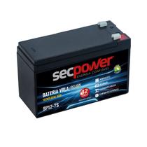 Bateria Selada 12V 7Ah Vrla Agm - Nobreak, Alarme - SEC POWER