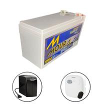 Bateria Selada 12v 9a Cftv Para Alarme Cerca Elétrica Som