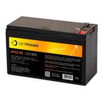 Bateria Selada 12V 9ah GetPower - VRLA ( AGM ) Nobreak