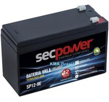 Bateria Selada 12v 9ah para NO BREAK ,ALAMER , CERCA ELETRICA , SMS , APC. - SEC POWER