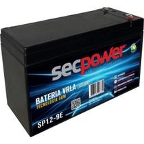Bateria Selada 12v 9ah Sp12-9e Secpower - Alta Padrão de Fabricação