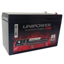Bateria Selada 12V 9ah Unipower Vrla Agm - Alarme, Nobreak