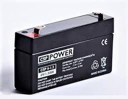 Bateria Selada 6V 1,3ah csp power - Agm Vrla Nobreak