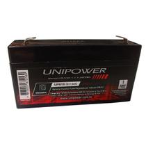 Bateria Selada 6V 1,3ah Unipower - Agm Vrla Nobreak