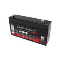 Bateria Selada 6v 1,3ah Unipower - Up613 - Nova E Original