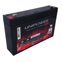 Bateria Selada 6V 7,2ah - VRLA UNIPOWER AGM