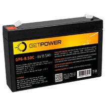Bateria Selada 6V 8,5ah GetPower DC - Moto Elétrica