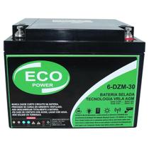 Bateria Selada Eco Power 12V 30AH Ciclo Profundo VRLA