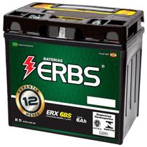 Bateria Selada ERBS 6ah ERX6BS XRE300 Fan Bros Titan PCX