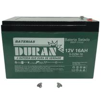 Bateria Selada Gel Ciclo Profundo Duran 16ah 12v 6-dzm-12