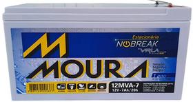 Bateria Selada Moura 12V 7Ah para No-Break, Alarmes e Cerca Elétrica