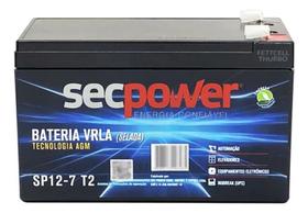 Bateria Selada Nobreak 12V 7Ah Secpower T2