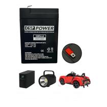 bateria selada para brinquedo 6v 4,5 ah