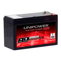 Bateria Selada para Sistemas de Monitoramento e Segurança - 12V 4Ah - Unipower UP12ALARME