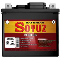 Bateria selada s/manut rtx6l-bs soyus titan/fan/nxr125-150-160 09(e/d)/xre300/factor125 11(e/d)/fazer150/pcx/cb250/cbx25