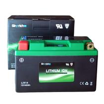 Bateria SkyRich Lítio - LIX14 - CCA 200A (CTX9L-BS / YT9B-BS / YTX12-BS / YTX14-BS)