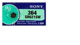 Bateria Sony 364 Botão Sr621Sw Cartela 1 Un