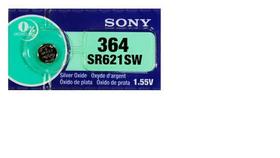 Bateria Sony 364 Botão SR621SW Cartela 1 Un Bateria Sony 364 Botão SR621SW Cartela 1 Un