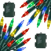 Bateria String Lights TW SHINE 100 LED de 9,8 m multicolorida