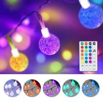Bateria String Lights Yotelim 8m 60 LED de 16 cores