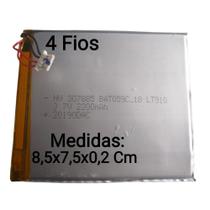 Bateria Tablet Dl Tx384pre 4 Fios Conector Original Up!