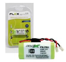 Bateria Telefone Sem Fio 2,4v 600mah Aaa Flex Fx-70u