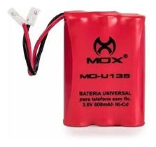 Bateria Telefone Sem Fio 3 Células AAA Plug Universal - Mox