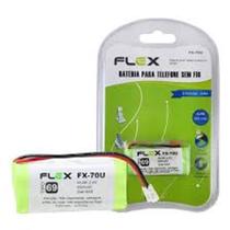 Bateria Telefone sem fio Flex FX-70U 2.4V 600mAh