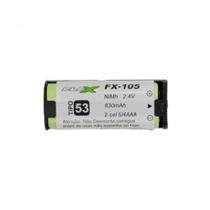 Bateria Telefone Sem Fio Tipo 53 2.4V 830Mah FX-105 Flex Bateria Telefone Sem Fio Tipo 53 2.4V 830Mah FX-105 Flex