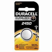 Bateria tipo moeda Duracell DL2450 3V 540mAh (caixa com 6) Bateria tipo moeda Duracell DL2450 3V 540mAh (caixa com 6)