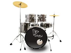 Bateria Turbo Play Madeira Bwood 20/10/12/14/14cx Pratos