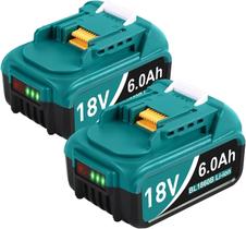 Bateria Twupixy 18V 6.0Ah recarregável para Makita BL1860B