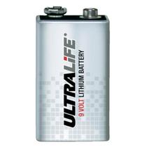 Bateria Ultralife U9VL-X 9V de lítio para alarme de fumaça, duração de 10 anos Bateria Ultralife U9VL-X 9V de lítio para alarme de fumaça, duração de 10 anos