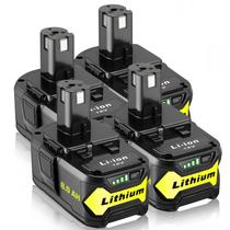 Bateria Ultraxxis 18V 8,0Ah kit com 4 unidades Li-Ion para Ryobi Bateria Ultraxxis 18V 8,0Ah kit com 4 unidades Li-Ion para Ryobi