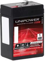 Bateria Unipower 6V 4,5Ah Compatível com Balanças Toledo e Urano