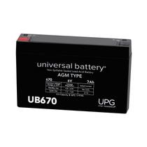 Bateria UPG UB670 6V 7Ah Chumbo-ácido selado 9x4x16cm