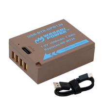 Bateria USB Wasabi Power Ginger Series para Fujifilm NP-W126 Bateria USB Wasabi Power Ginger Series para Fujifilm NP-W126