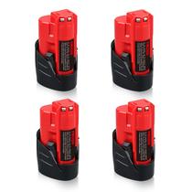 Batería VANON 12V 3.5Ah Ion de Litio Paquete de Reemplazo 4 Unidades Batería VANON 12V 3.5Ah Ion de Litio Paquete de Reemplazo 4 Unidades