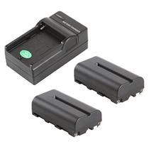 Bateria VILTROX NP-F550 Recarregável 2200mAh USB-C x2 com carregador Bateria VILTROX NP-F550 Recarregável 2200mAh USB-C x2 com carregador