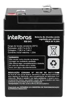 Bateria VRLA 6V 4.5AH - XB645 Intelbras