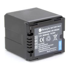 Bateria VW-VBG260 para filmadora Panasonic AG-AC7, AG-AF100, AG-HMC40, HDC-HS700 - Memorytec